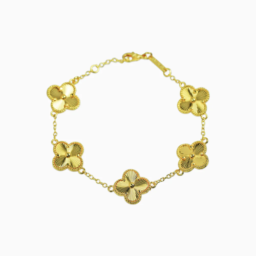 Pulsera de Trébol Oro